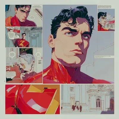 Comic book, Red