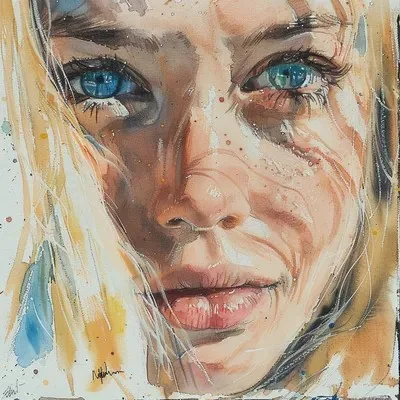 Ink and watercolor, Oil painting, Illustration