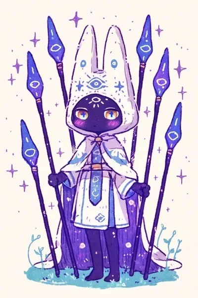 Illustration, Dark fantasy, Cute