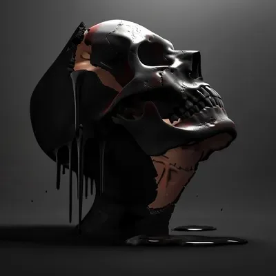 Black, 3D, Dark fantasy