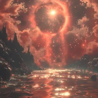 Photography, Surrealistic, Red, Sci-fi