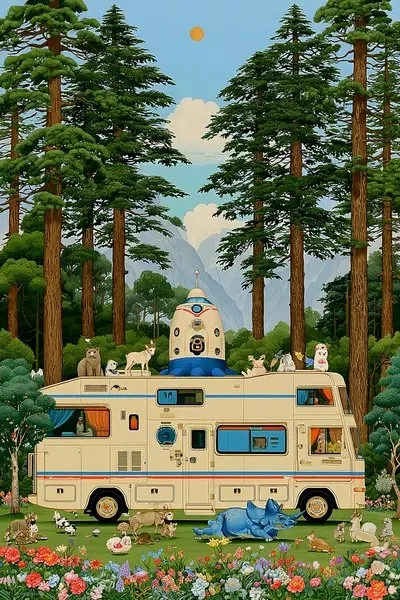 Eastern aesthetics, Illustration, Line art, Vintage