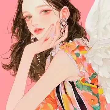 Vector, Illustration, Pink