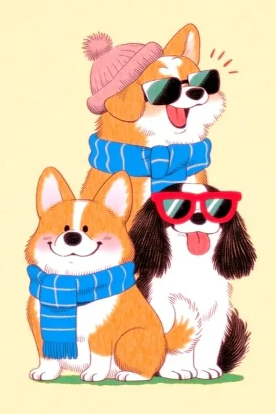 Illustration, Children's book, Cute