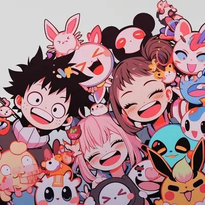 Pink, Cute, Illustration