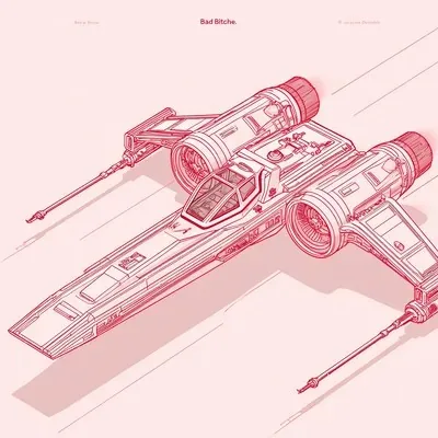 Cute, Pink, Flat vector, Illustration