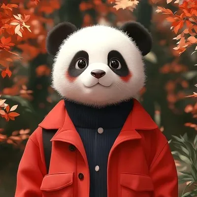 3D, Red, Cartoon