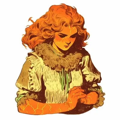 Orange, Illustration, Flat vector