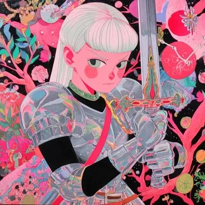 Illustration, Dark fantasy, Pink, Halloween
