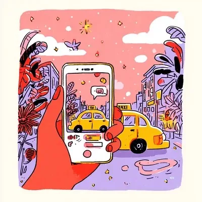 Illustration, Pink