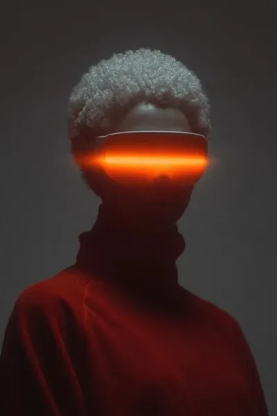 Cyberpunk, Surrealistic, Dark fantasy, Red, Sci-fi