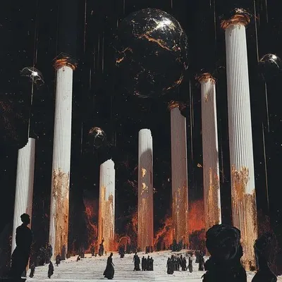 Black, Surrealistic, Dark fantasy
