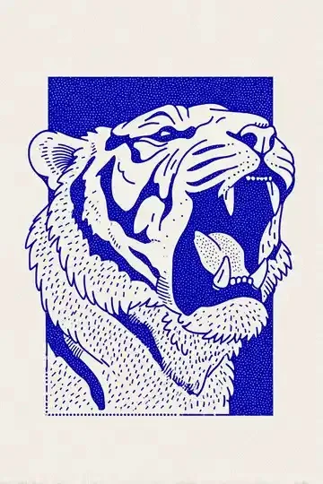 Illustration, Line art, Blue, Minimalism