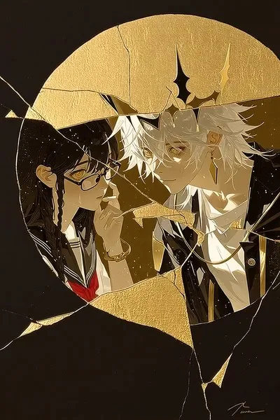 Anime, Golden, Dark fantasy