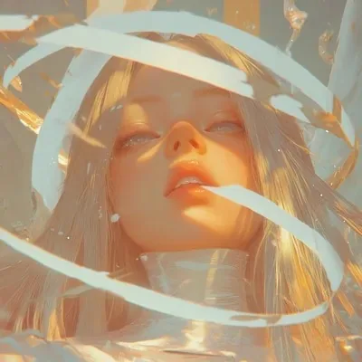 Surrealistic, Golden, Vintage