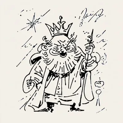 Illustration, Ink and watercolor, Children's book, Line art