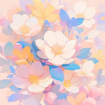 Oil painting, Pink