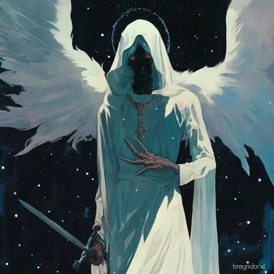 Anime, Black, Vintage, Dark fantasy