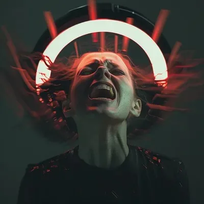 Photography, Red, Surrealistic, Sci-fi