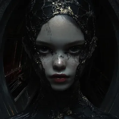 Black, Golden, Dark fantasy