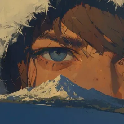Anime, Blue, Illustration