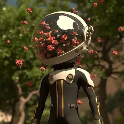 3D, Surrealistic, Cartoon, Cute