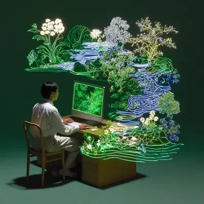 Surrealistic, Green