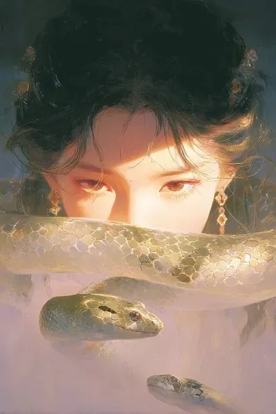 Eastern aesthetics, Oil painting, Illustration