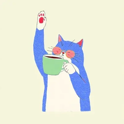 Minimalism, Illustration, Blue