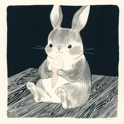 Illustration, Black, Flat vector, Ink and watercolor, Eastern aesthetics