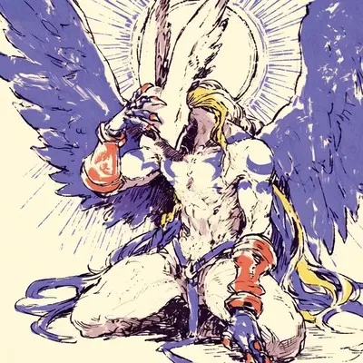 Anime, Blue, Comic book, Manga art