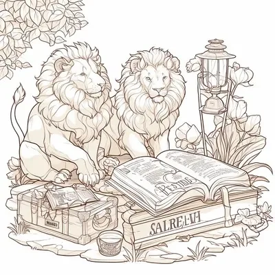 Manga art, Coloring book, Line art