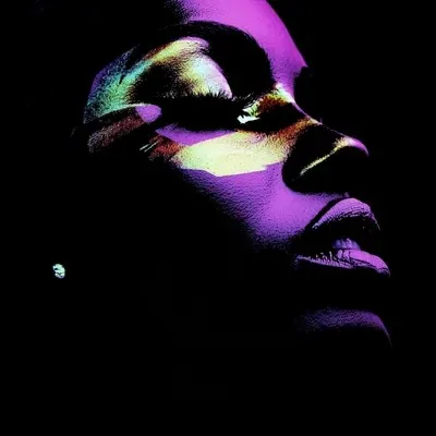 Surrealistic, Cyberpunk, Purple