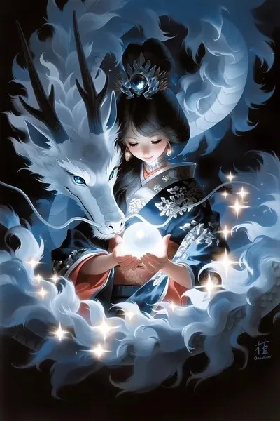 Anime, Dark fantasy, Illustration