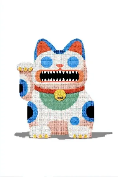 Pixel, Pop, Sticker