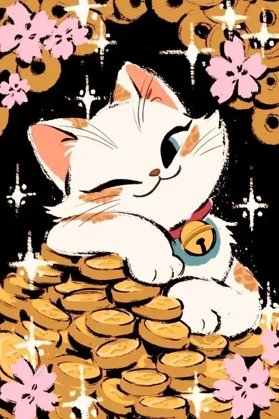 Sticker, Cute, Manga art