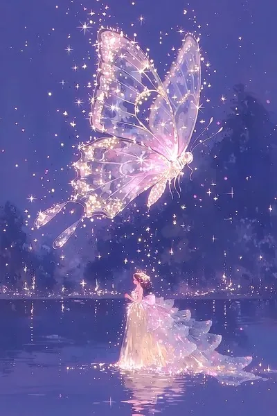 Anime, Pink, Purple