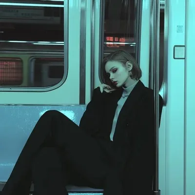 Photography, Blue, Realistic, Fashion
