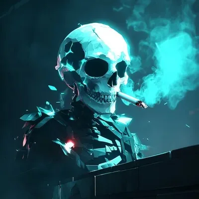 Anime, Cyberpunk, Surrealistic, Blue