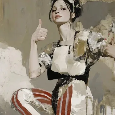 Oil painting, Illustration