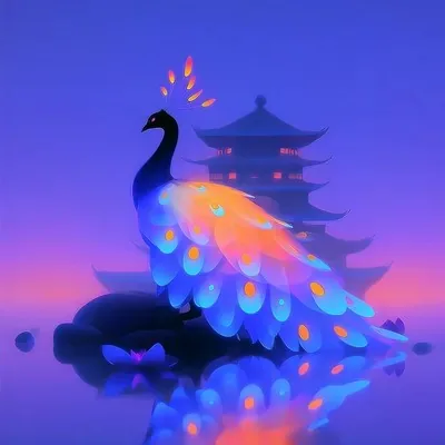 Eastern aesthetics, Gradient, Illustration