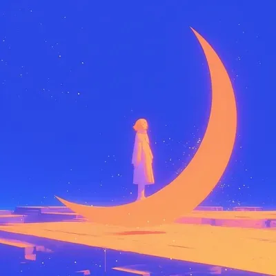Surrealistic, 3D, Anime, Illustration
