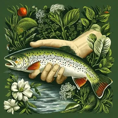 Illustration, Vintage, Line art, Green