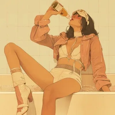 Pink, Illustration