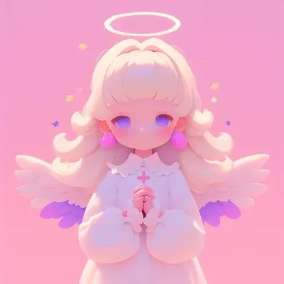 3D, Pink, Cute