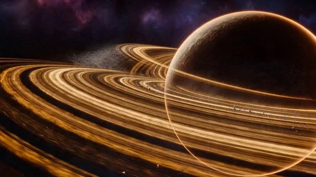 [ { "shot_type": "Extreme long shot transitioning to a dizzying centrifugal orbital spiral", "camera_movement": "360-deg