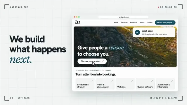 15-Second Website Showreel