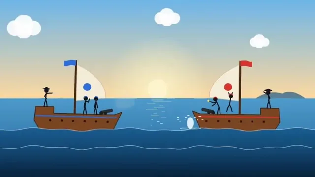 Stickman Naval Battle With Custom SFX