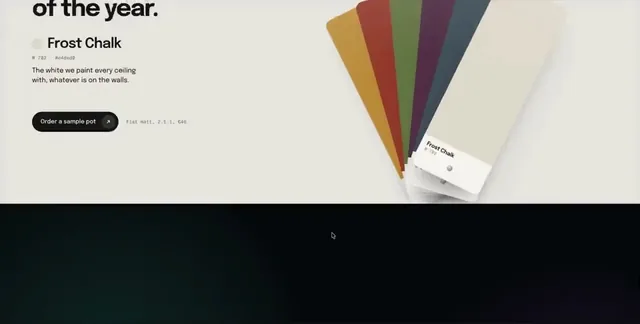 Five Distinct Scroll-Driven Page Sections