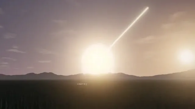 Cinematic Interactive Explosion With Shockwave Aftermath